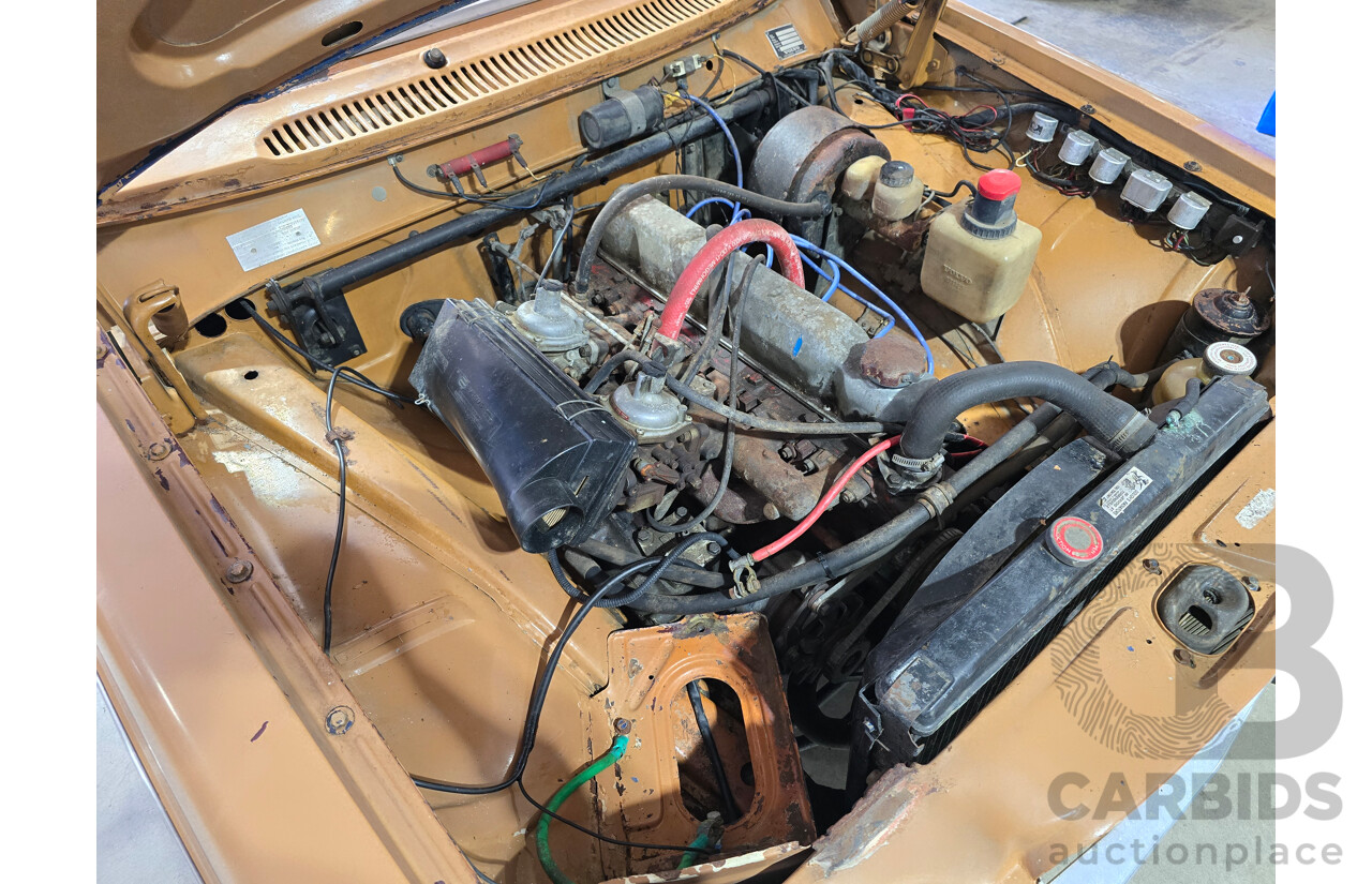 3/1972 Volvo 164 4d Sedan Orange 3.0L