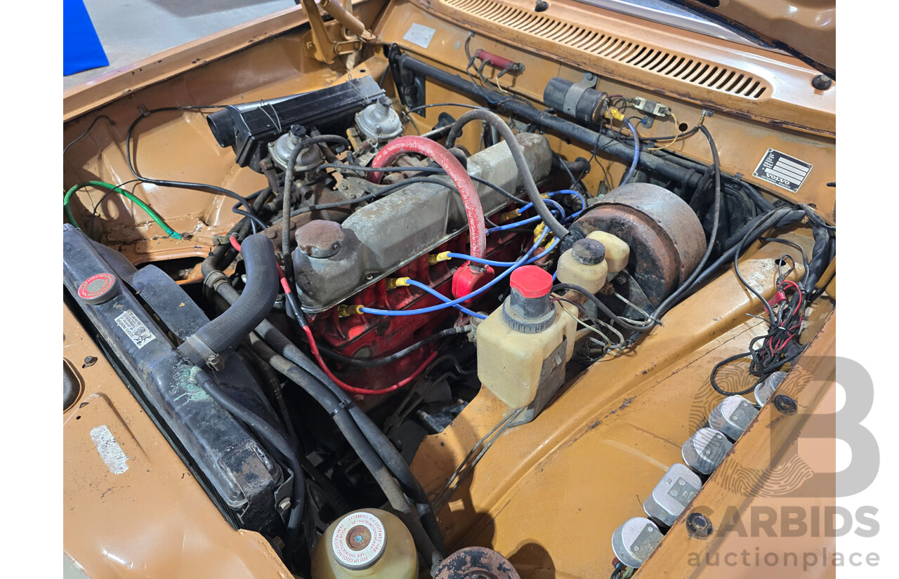 3/1972 Volvo 164 4d Sedan Orange 3.0L