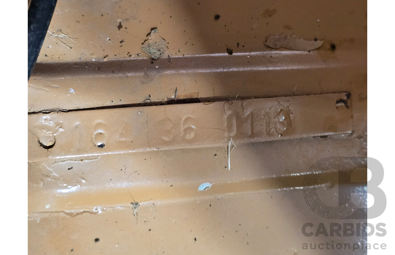 3/1972 Volvo 164 4d Sedan Orange 3.0L