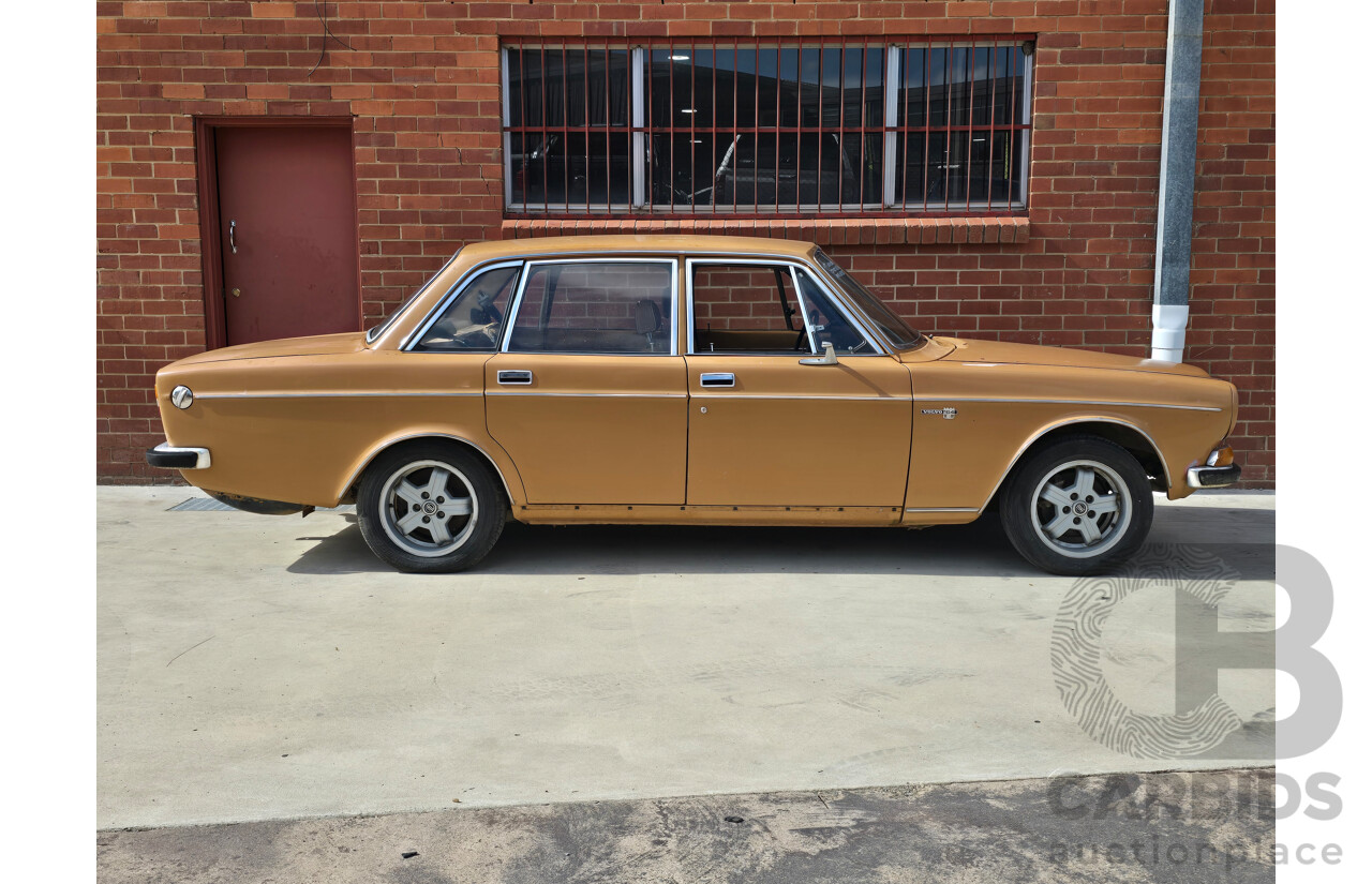 3/1972 Volvo 164 4d Sedan Orange 3.0L