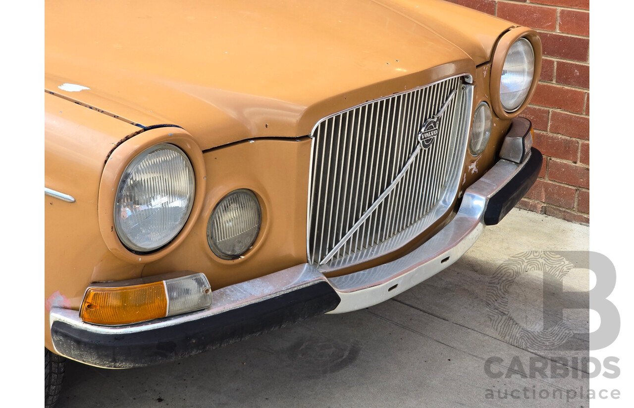 3/1972 Volvo 164 4d Sedan Orange 3.0L