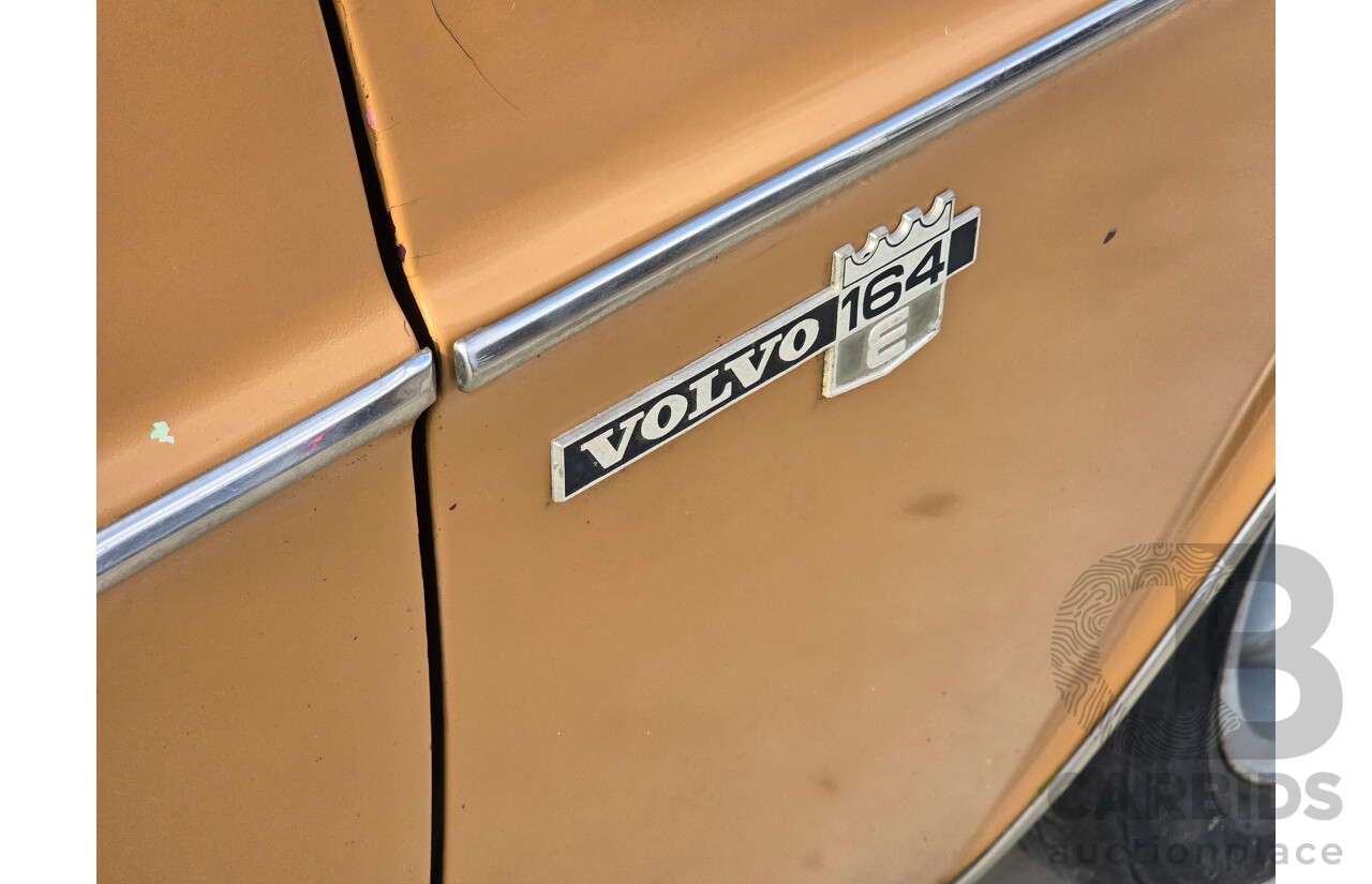 3/1972 Volvo 164 4d Sedan Orange 3.0L