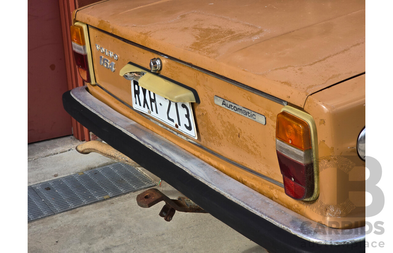 3/1972 Volvo 164 4d Sedan Orange 3.0L