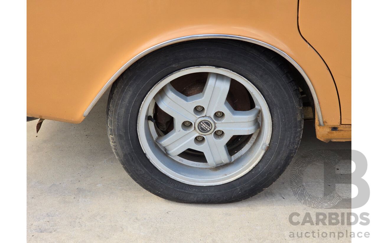 3/1972 Volvo 164 4d Sedan Orange 3.0L