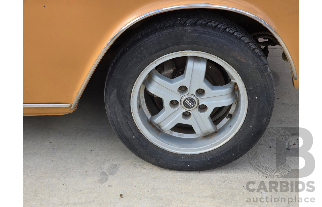 3/1972 Volvo 164 4d Sedan Orange 3.0L