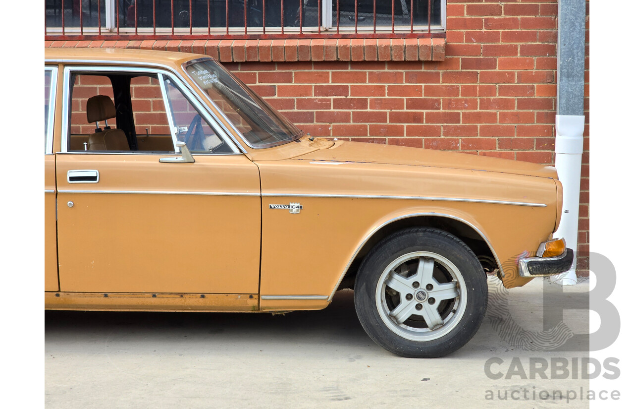 3/1972 Volvo 164 4d Sedan Orange 3.0L