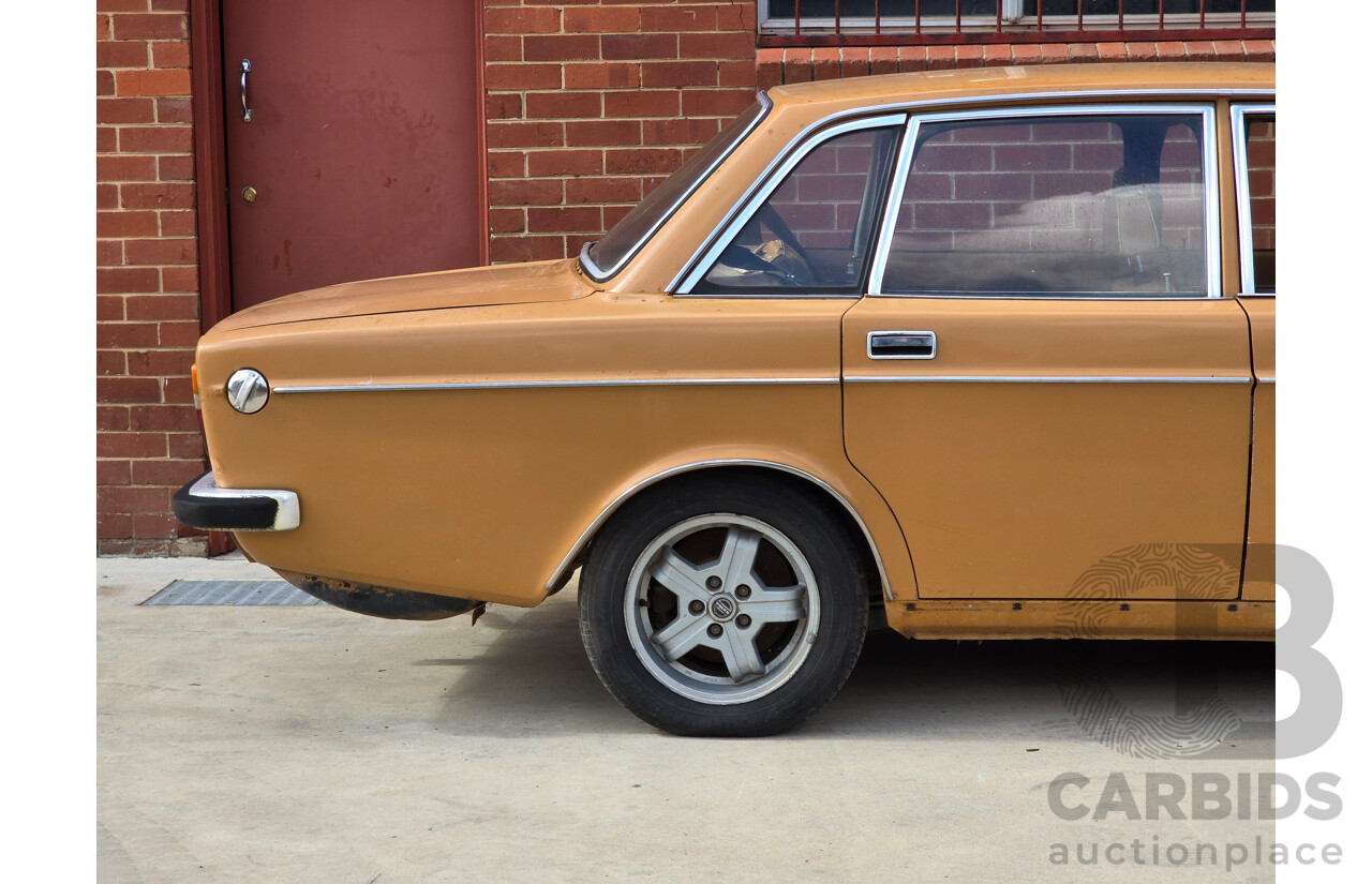 3/1972 Volvo 164 4d Sedan Orange 3.0L