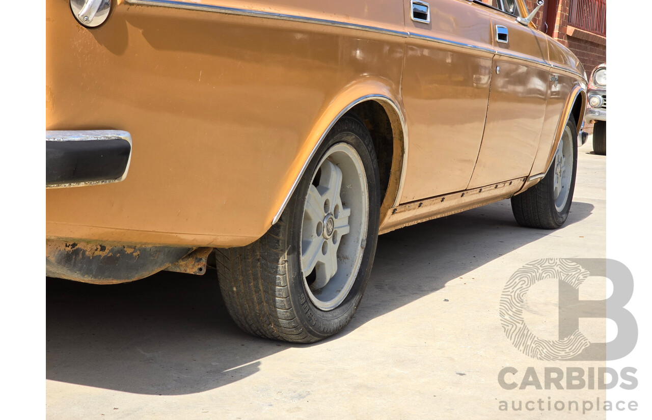 3/1972 Volvo 164 4d Sedan Orange 3.0L