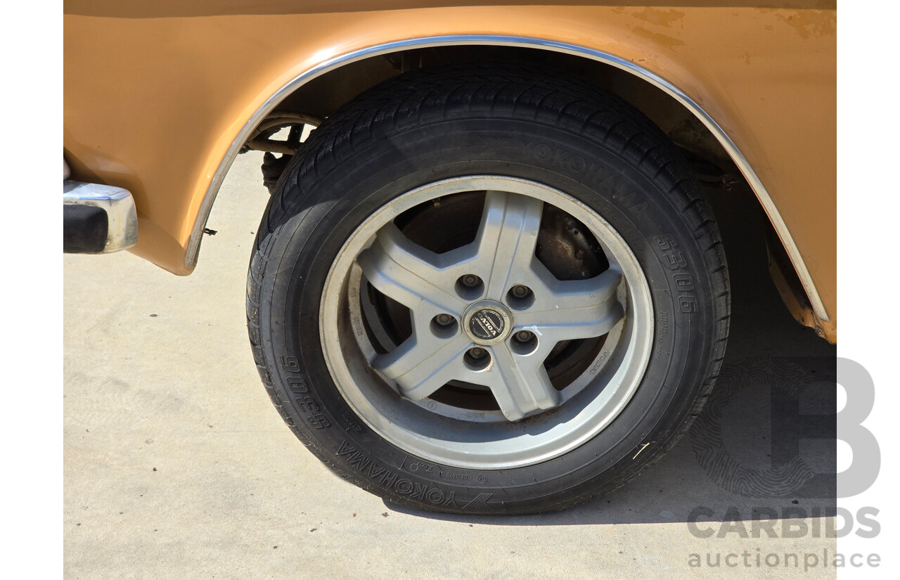 3/1972 Volvo 164 4d Sedan Orange 3.0L