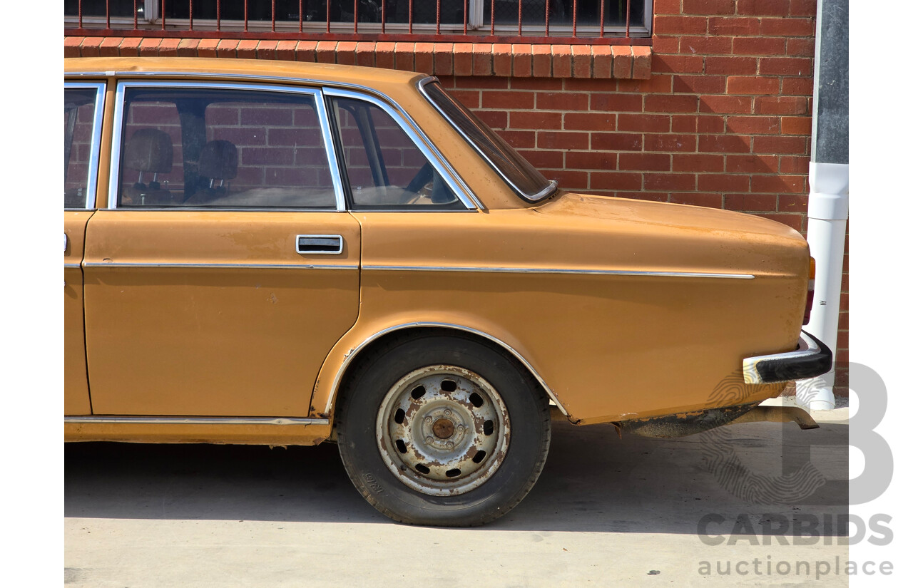 3/1972 Volvo 164 4d Sedan Orange 3.0L