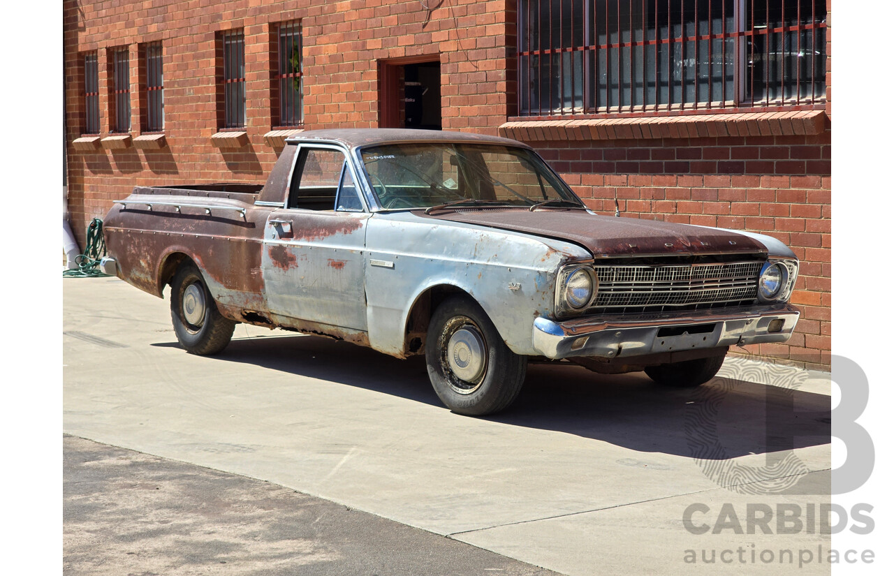 10/1966 Ford XR Falcon 500 2d Utility Silver Grey Metallic 200ci Super Pursuit 3.3L