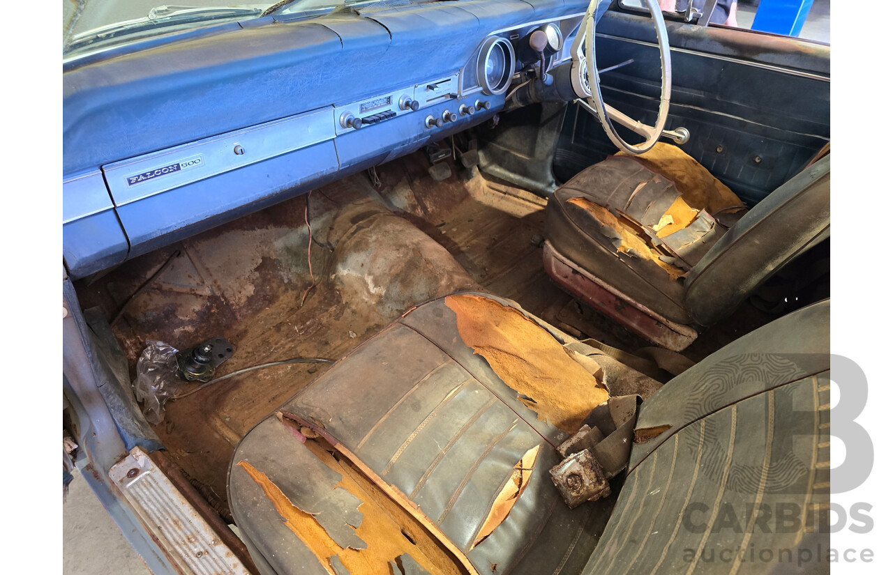 10/1966 Ford XR Falcon 500 2d Utility Silver Grey Metallic 200ci Super Pursuit 3.3L