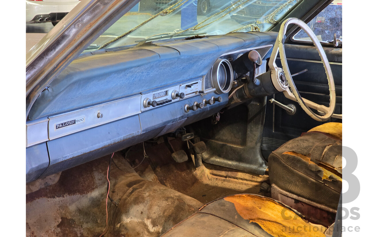 10/1966 Ford XR Falcon 500 2d Utility Silver Grey Metallic 200ci Super Pursuit 3.3L