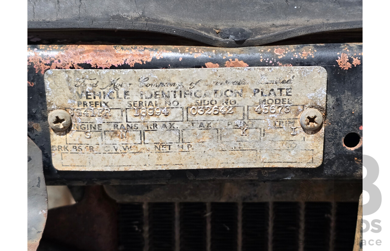 10/1966 Ford XR Falcon 500 2d Utility Silver Grey Metallic 200ci Super Pursuit 3.3L