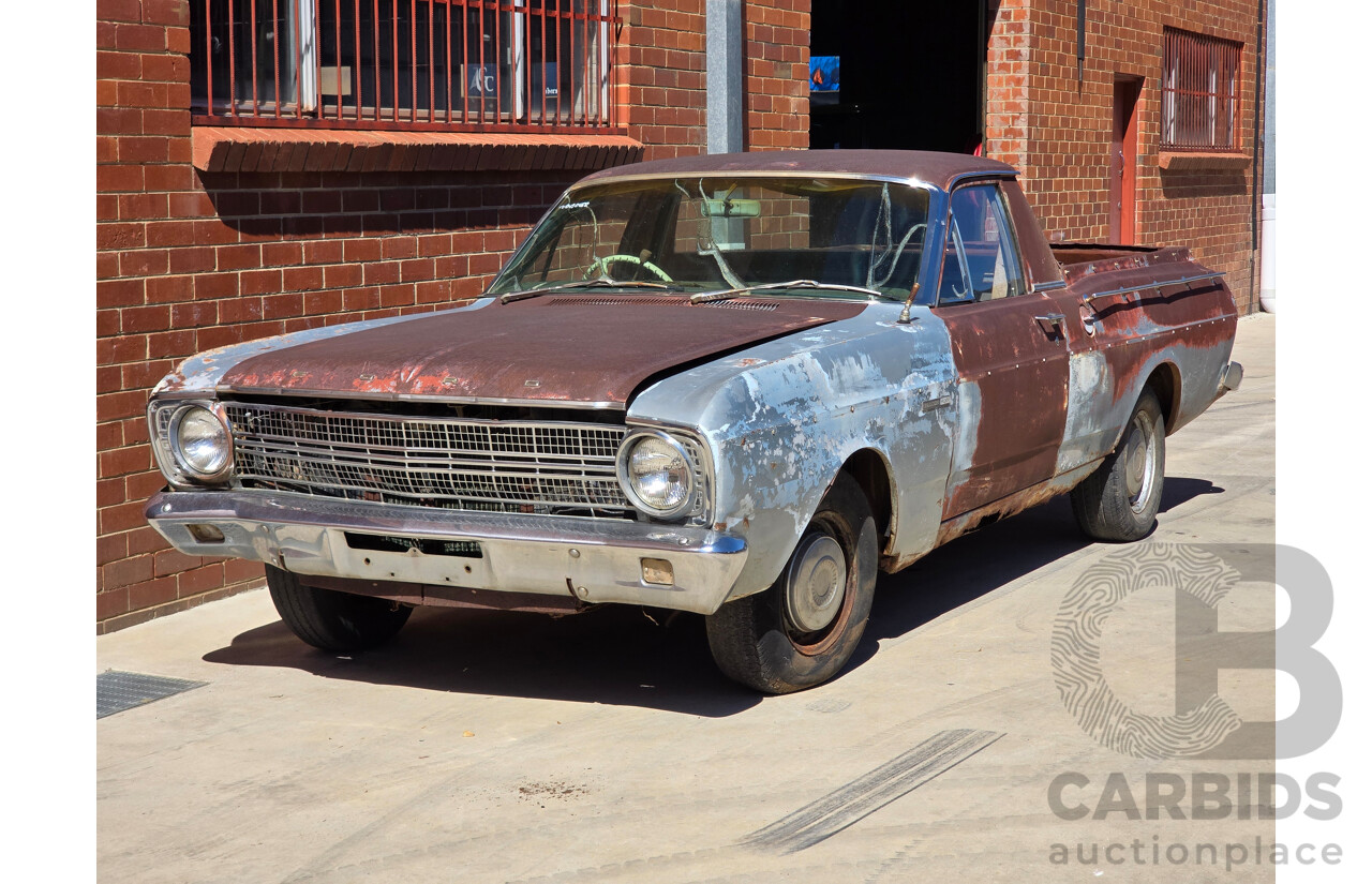 10/1966 Ford XR Falcon 500 2d Utility Silver Grey Metallic 200ci Super Pursuit 3.3L