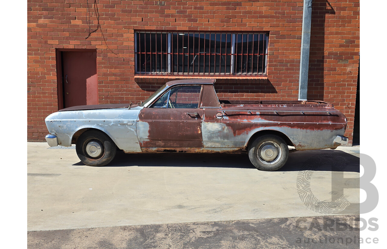 10/1966 Ford XR Falcon 500 2d Utility Silver Grey Metallic 200ci Super Pursuit 3.3L