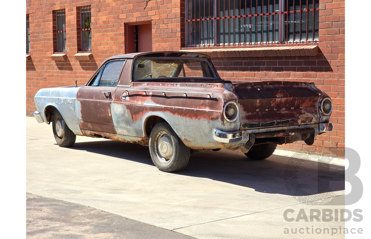 10/1966 Ford XR Falcon 500 2d Utility Silver Grey Metallic 200ci Super Pursuit 3.3L