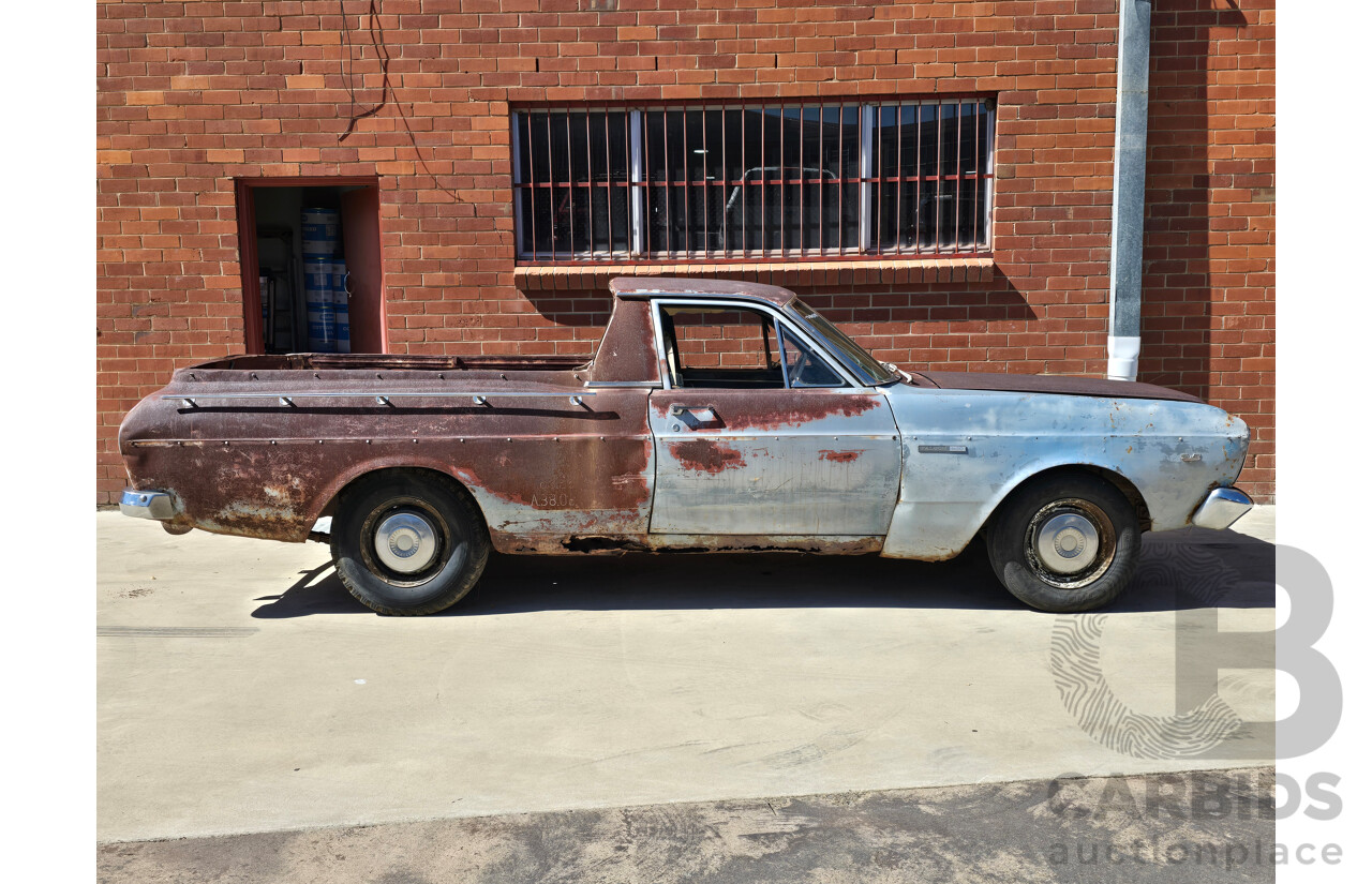 10/1966 Ford XR Falcon 500 2d Utility Silver Grey Metallic 200ci Super Pursuit 3.3L
