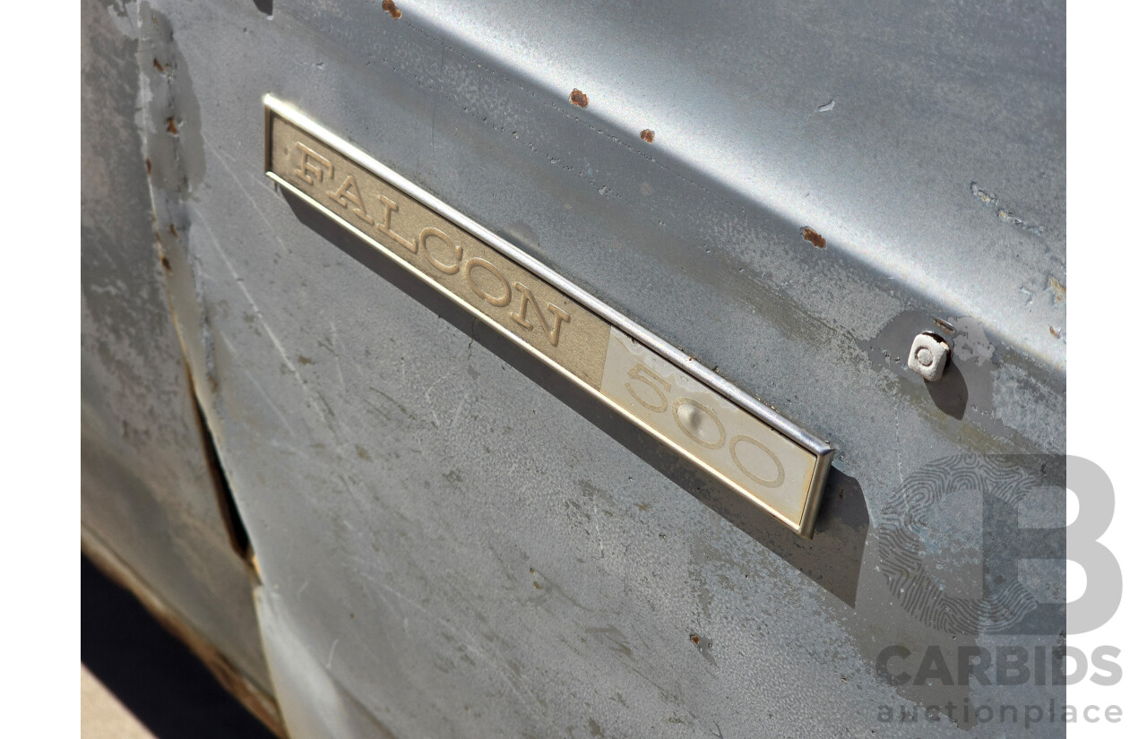 10/1966 Ford XR Falcon 500 2d Utility Silver Grey Metallic 200ci Super Pursuit 3.3L