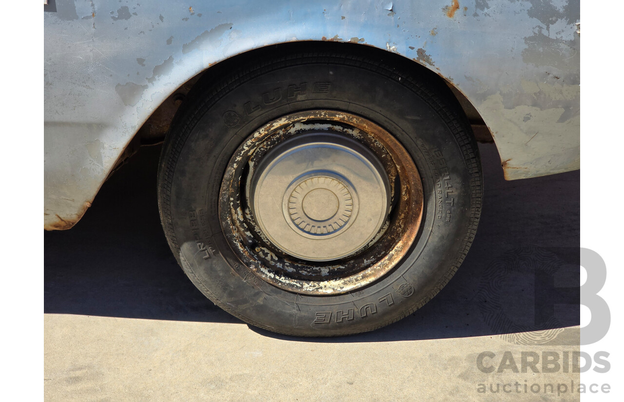 10/1966 Ford XR Falcon 500 2d Utility Silver Grey Metallic 200ci Super Pursuit 3.3L