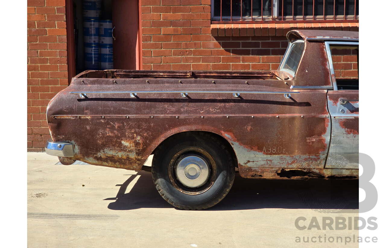 10/1966 Ford XR Falcon 500 2d Utility Silver Grey Metallic 200ci Super Pursuit 3.3L