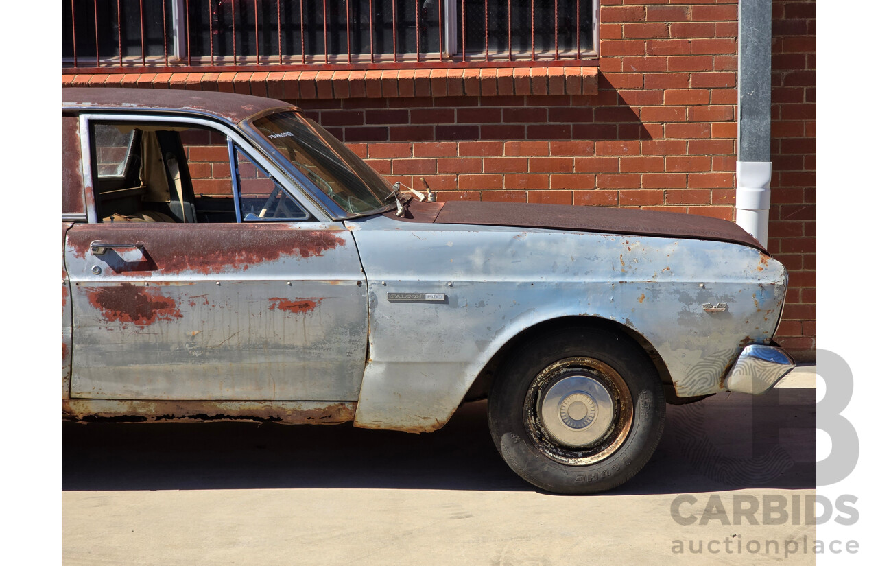 10/1966 Ford XR Falcon 500 2d Utility Silver Grey Metallic 200ci Super Pursuit 3.3L