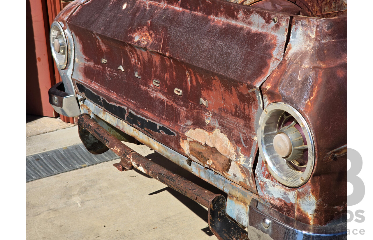 10/1966 Ford XR Falcon 500 2d Utility Silver Grey Metallic 200ci Super Pursuit 3.3L