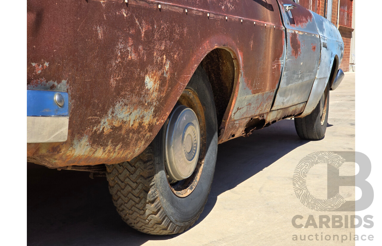 10/1966 Ford XR Falcon 500 2d Utility Silver Grey Metallic 200ci Super Pursuit 3.3L