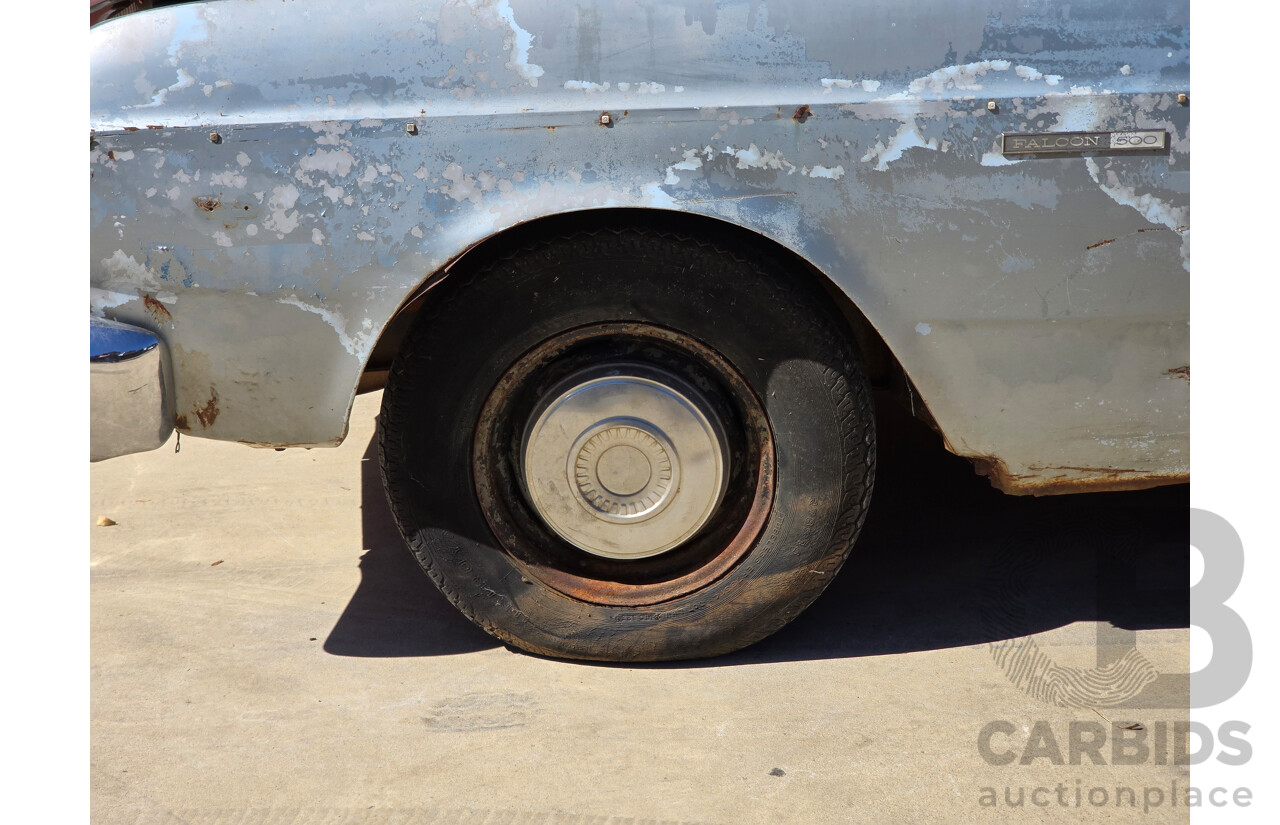 10/1966 Ford XR Falcon 500 2d Utility Silver Grey Metallic 200ci Super Pursuit 3.3L