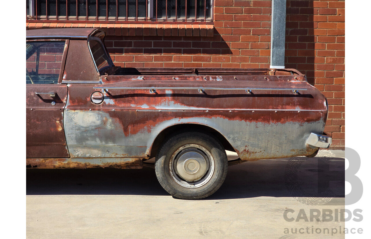 10/1966 Ford XR Falcon 500 2d Utility Silver Grey Metallic 200ci Super Pursuit 3.3L