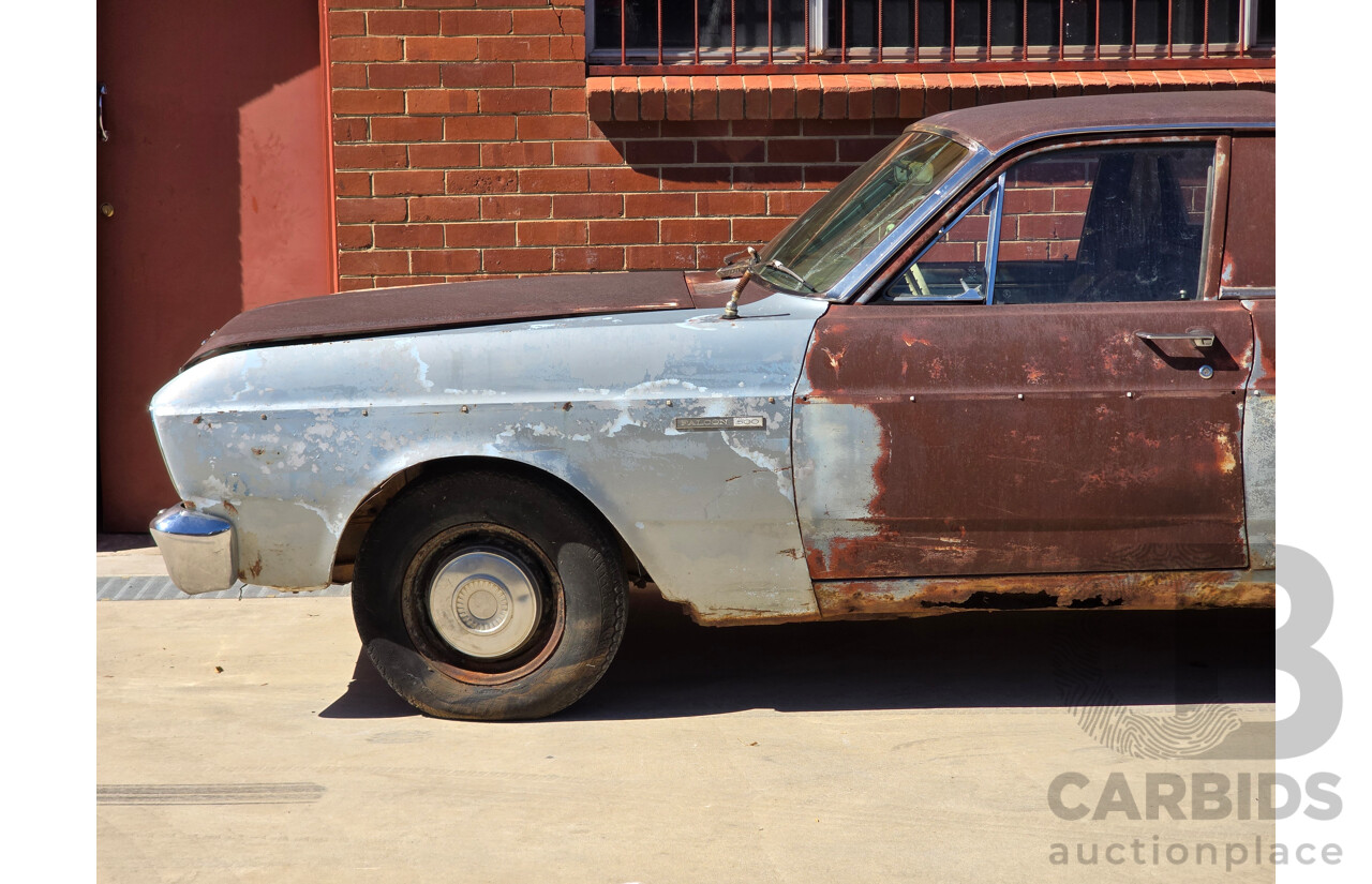 10/1966 Ford XR Falcon 500 2d Utility Silver Grey Metallic 200ci Super Pursuit 3.3L
