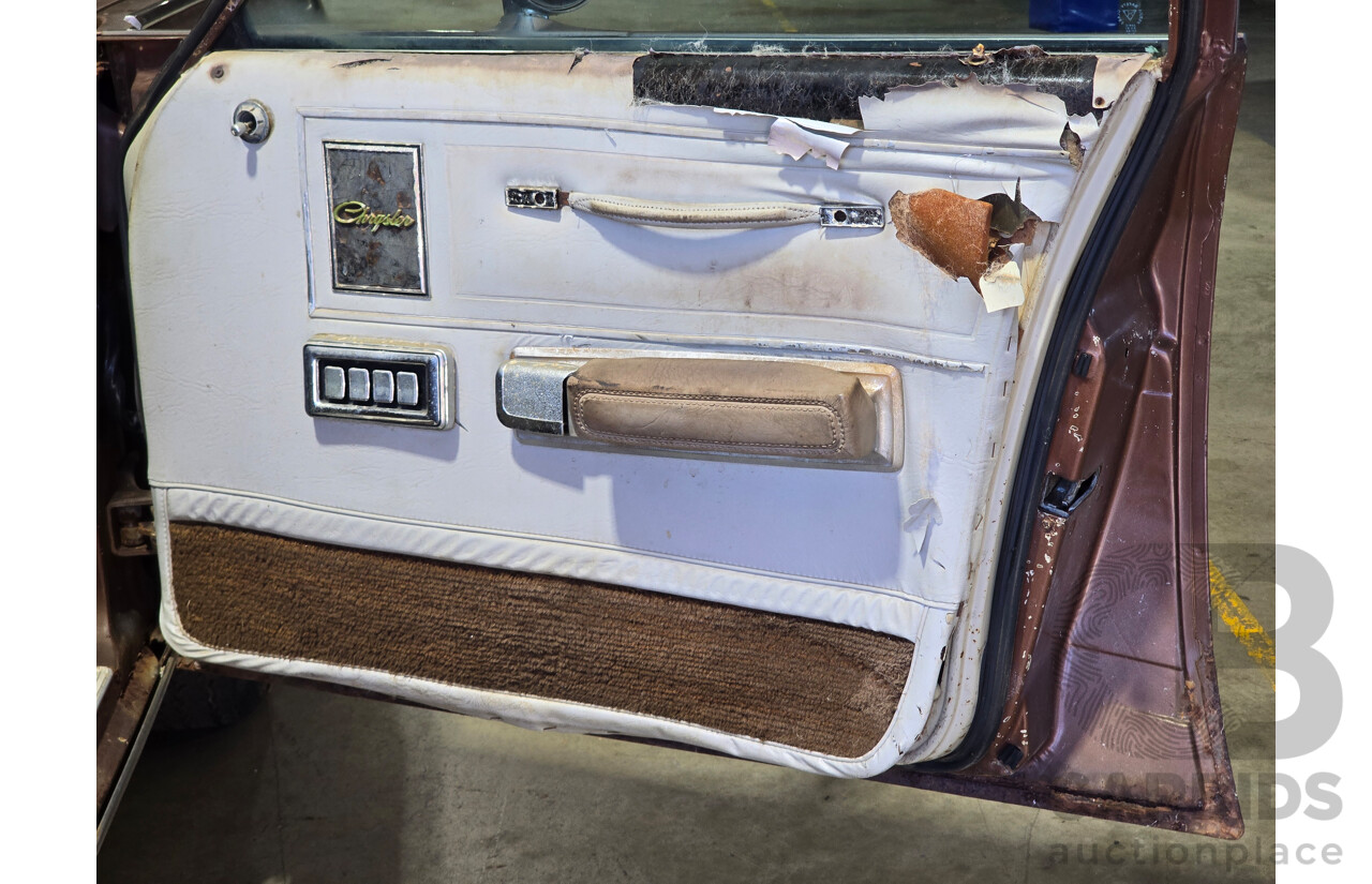 5/1971 Chrysler by Chrysler CJ 4d Sedan Brown V8 5.9L - Parts Only