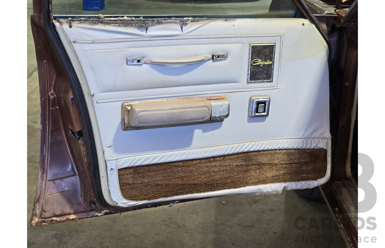 5/1971 Chrysler by Chrysler CJ 4d Sedan Brown V8 5.9L - Parts Only