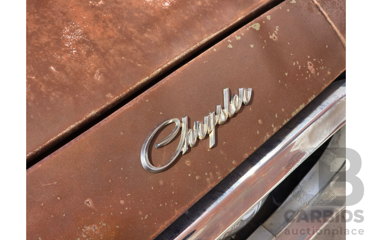 5/1971 Chrysler by Chrysler CJ 4d Sedan Brown V8 5.9L - Parts Only