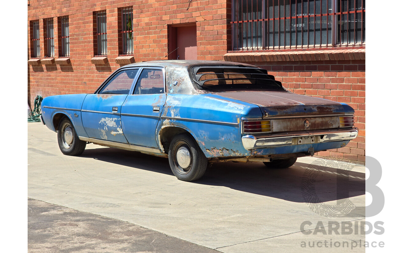 1/1977 Chrysler Valiant CL 4d Sedan Blue 4.0L