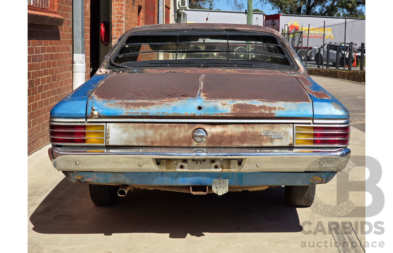 1/1977 Chrysler Valiant CL 4d Sedan Blue 4.0L