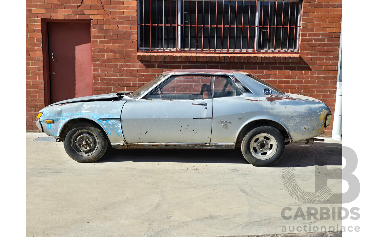 7/1973 Toyota Celica LT TA22 2d Coupe Silver 1.6L