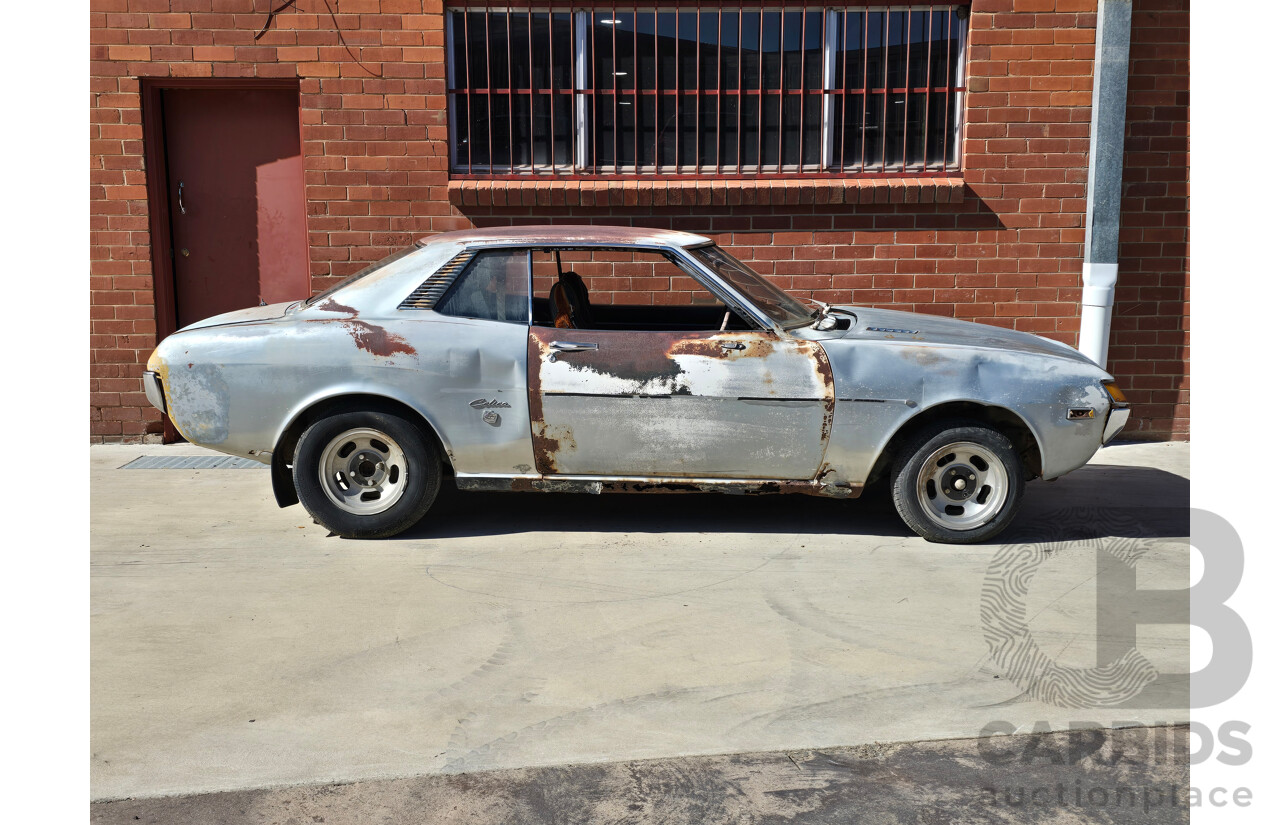 7/1973 Toyota Celica LT TA22 2d Coupe Silver 1.6L
