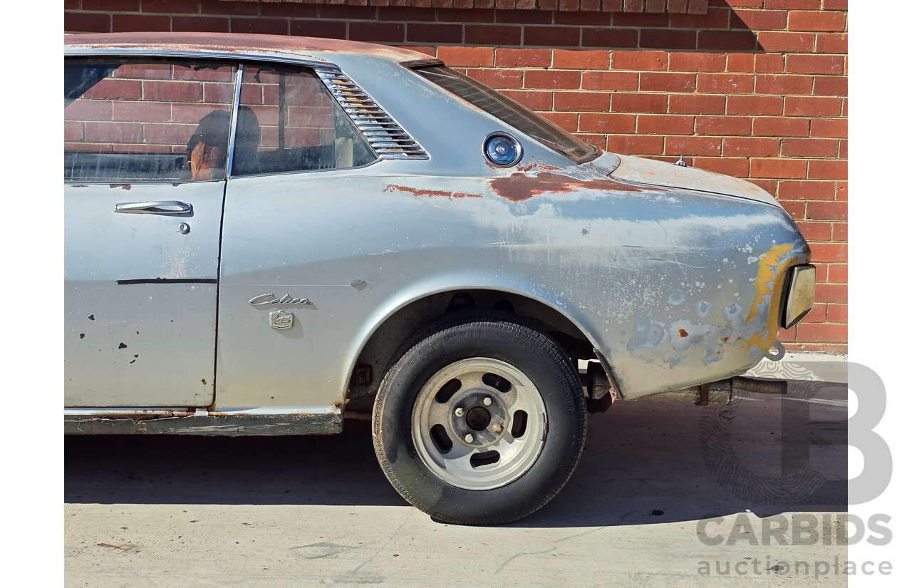 7/1973 Toyota Celica LT TA22 2d Coupe Silver 1.6L
