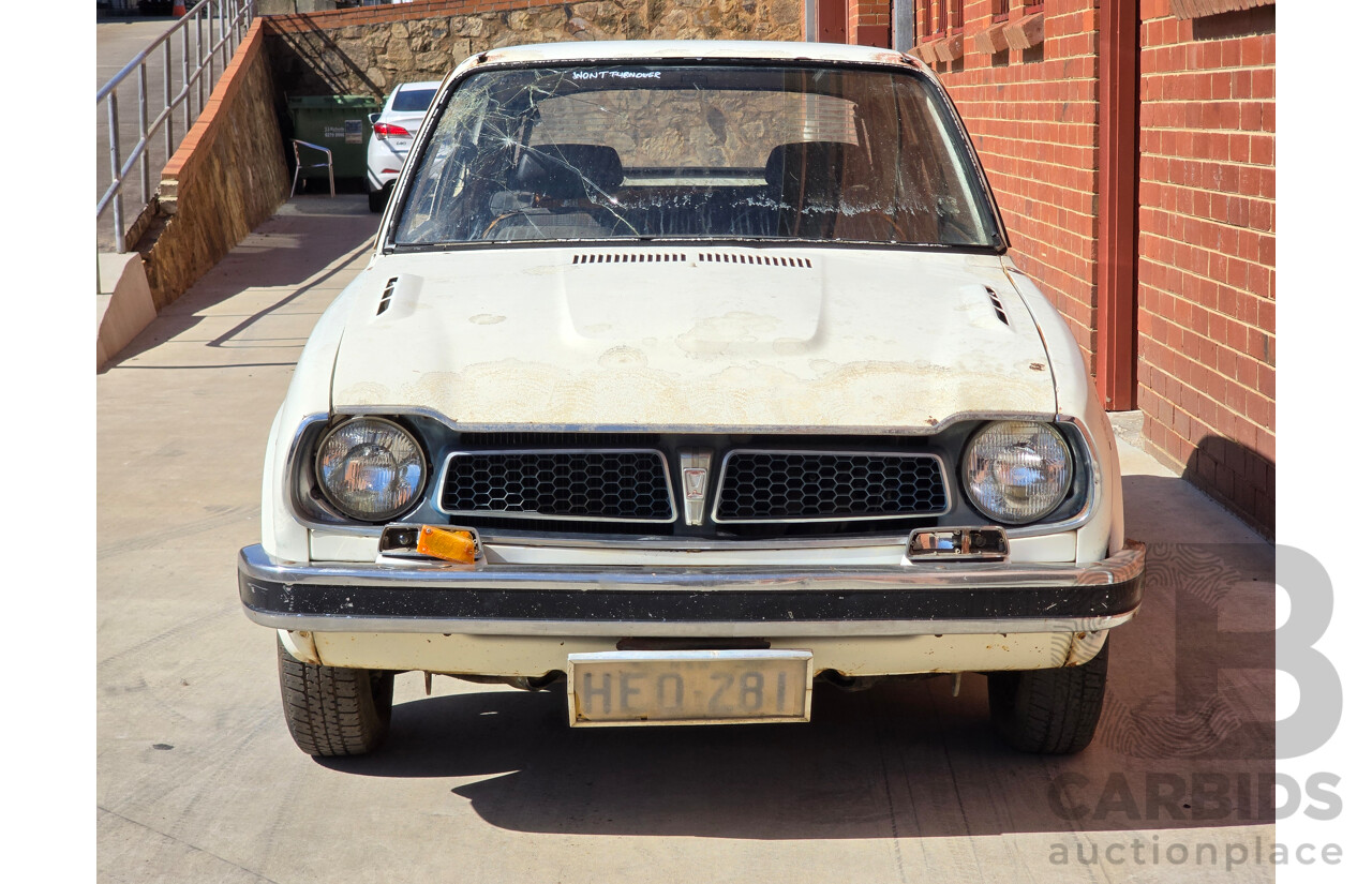 12/1974 Honda Civic SB1 1st Gen 2d Sedan White 1.2L
