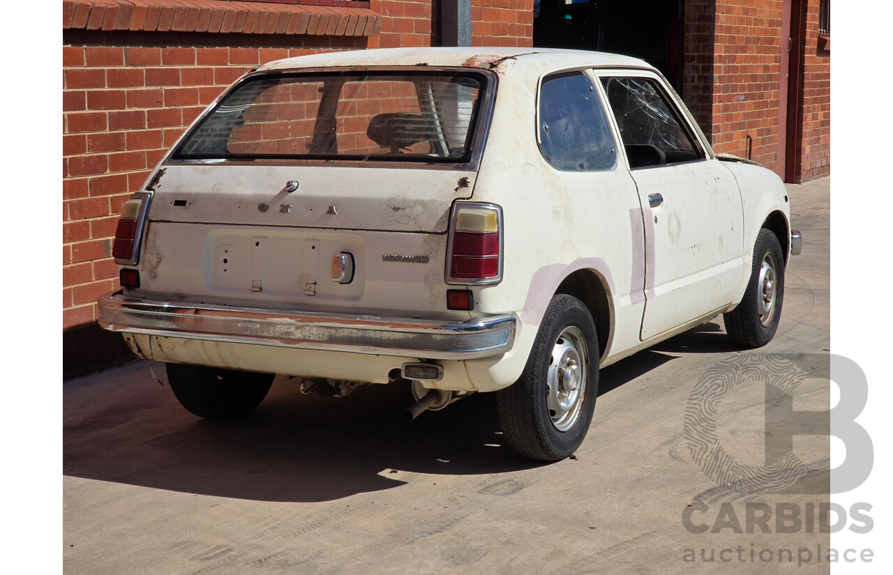 12/1974 Honda Civic SB1 1st Gen 2d Sedan White 1.2L