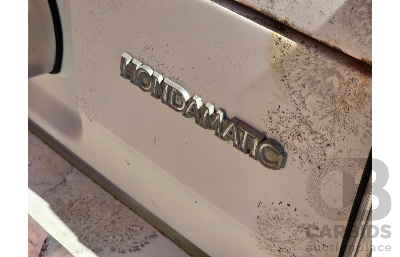 12/1974 Honda Civic SB1 1st Gen 2d Sedan White 1.2L