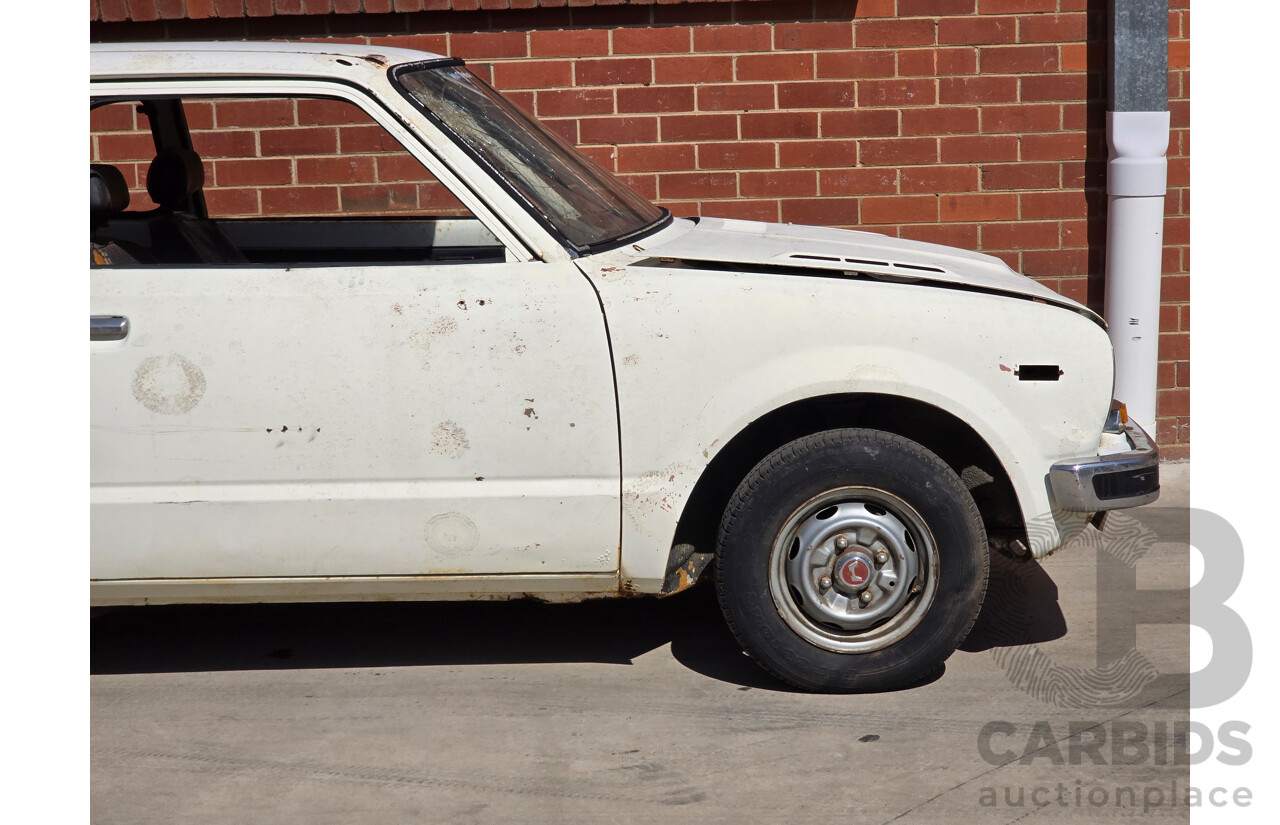 12/1974 Honda Civic SB1 1st Gen 2d Sedan White 1.2L