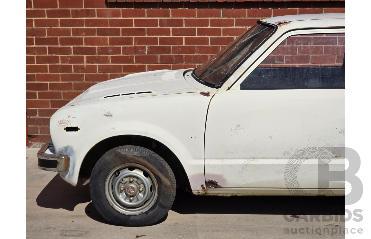 12/1974 Honda Civic SB1 1st Gen 2d Sedan White 1.2L