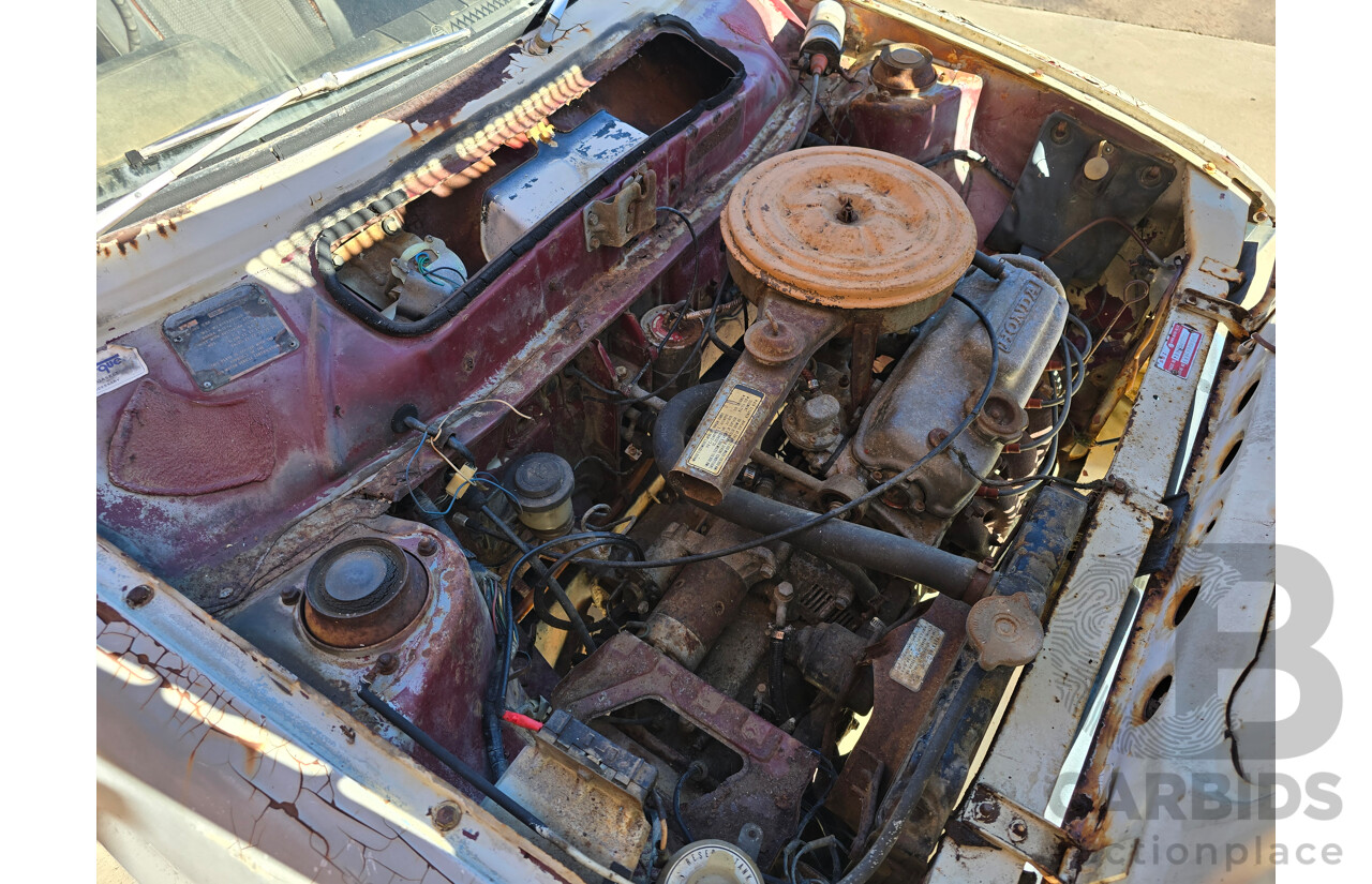 8/1973 Honda Civic SB1 1st Gen 2d Sedan White 1.2L