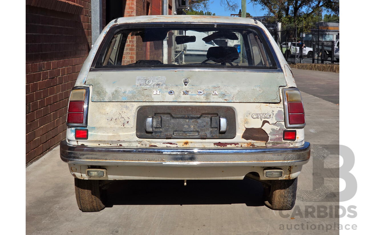8/1973 Honda Civic SB1 1st Gen 2d Sedan White 1.2L