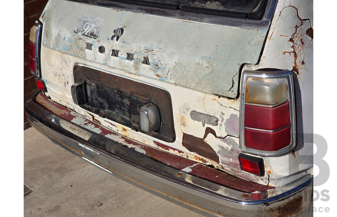 8/1973 Honda Civic SB1 1st Gen 2d Sedan White 1.2L