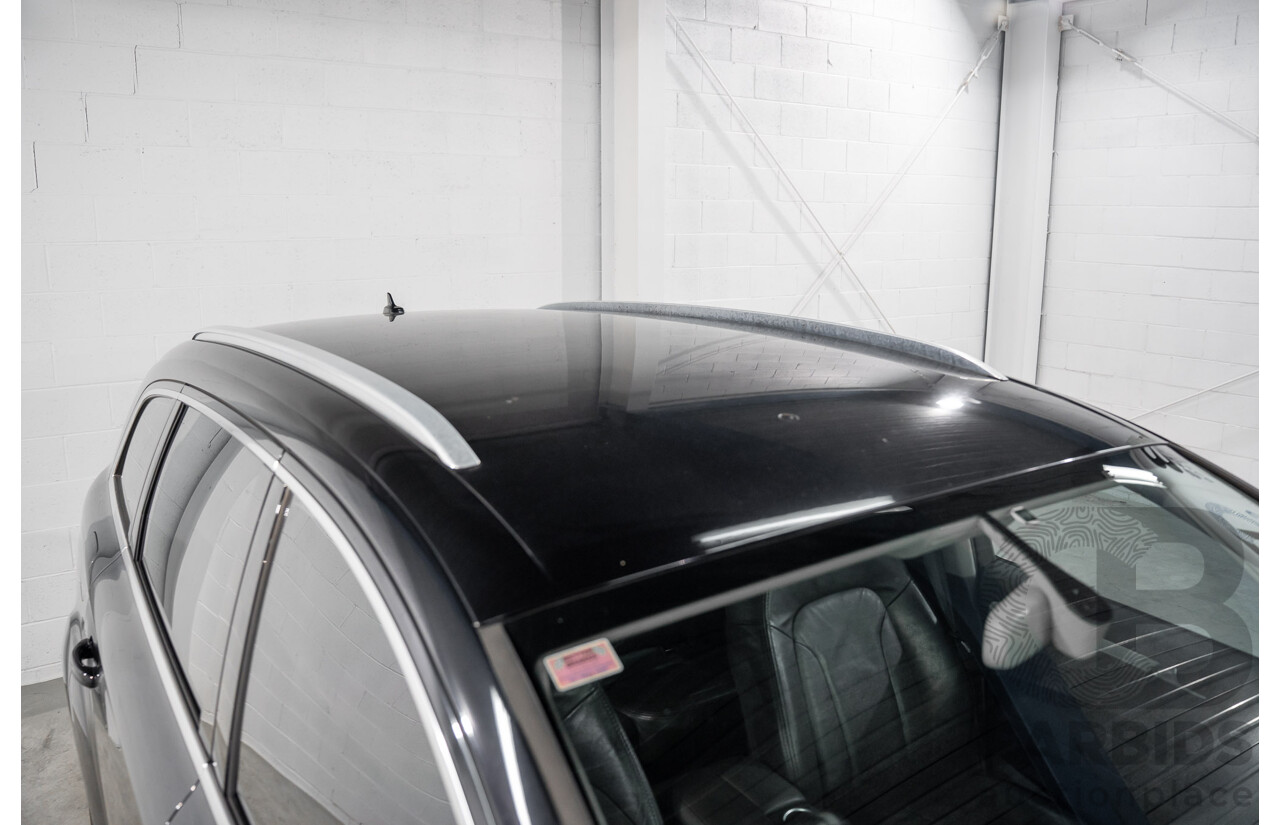 01/2012 Audi Q7 3.0 TFSI Quattro (AWD) MY12 4d Wagon Orca Black Metallic Supercharged V6 3.0L