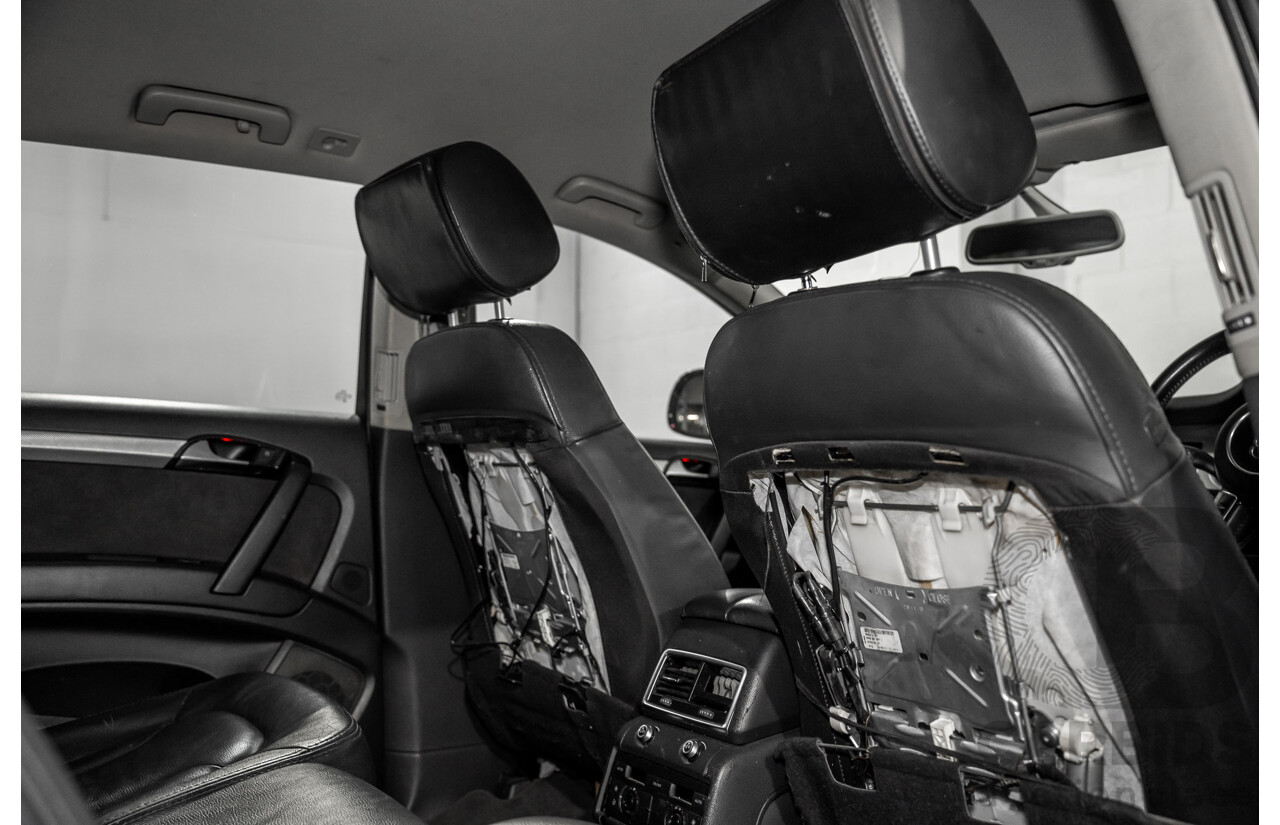 01/2012 Audi Q7 3.0 TFSI Quattro (AWD) MY12 4d Wagon Orca Black Metallic Supercharged V6 3.0L