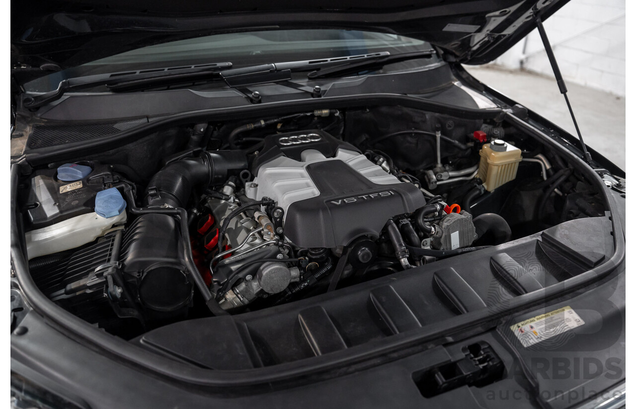 01/2012 Audi Q7 3.0 TFSI Quattro (AWD) MY12 4d Wagon Orca Black Metallic Supercharged V6 3.0L